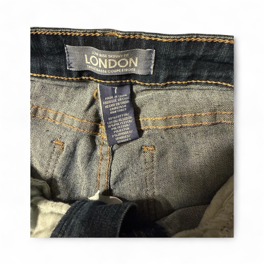 LONDONJEAN Women's Dark Blue Skinny Jeans​